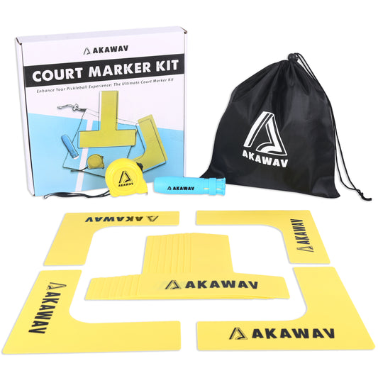 AKAWAV Pickleball Court Markers