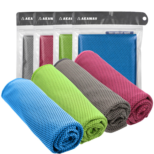 4pc Cooling Towel - Cooling Towels for Neck 4 pack